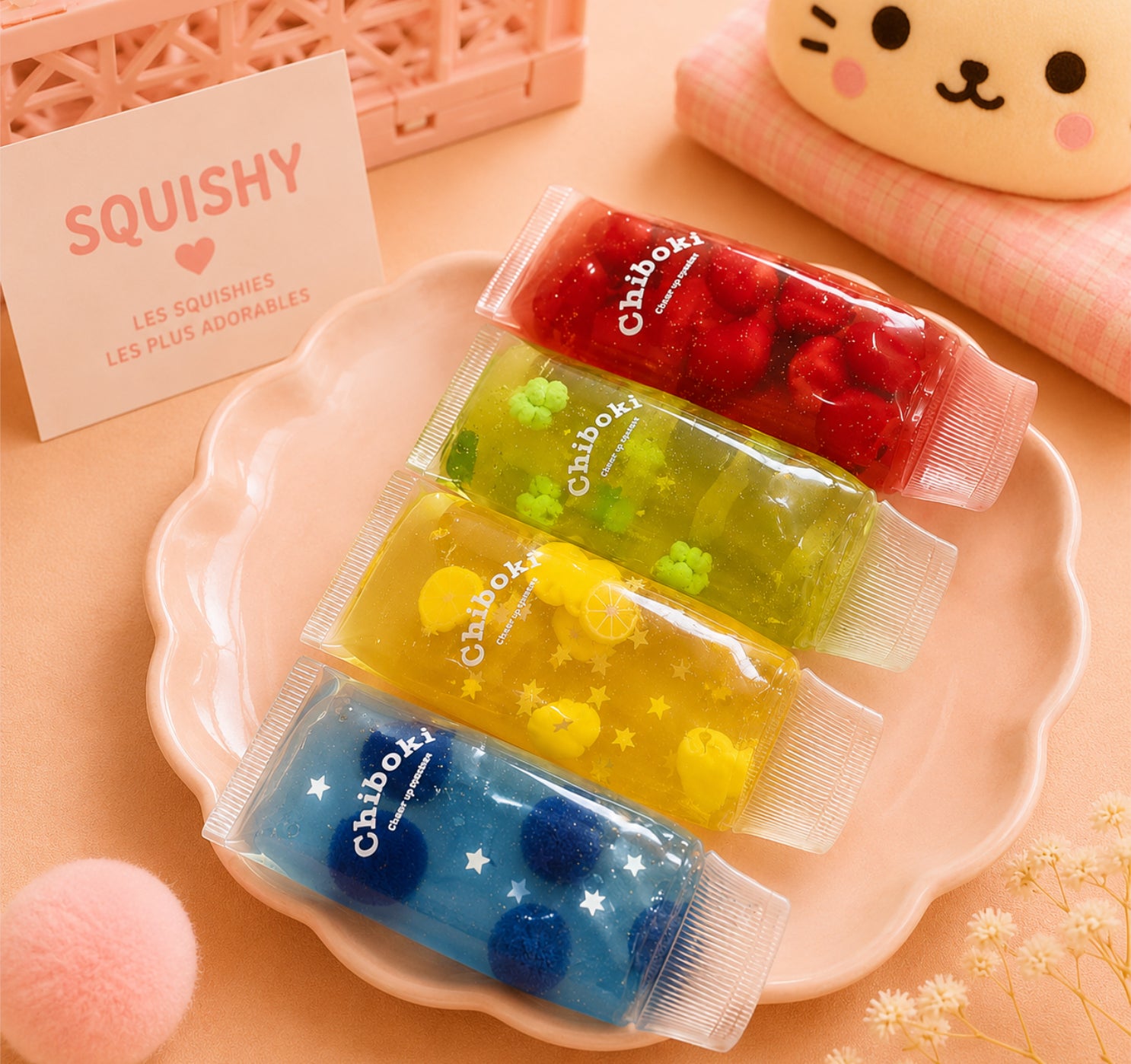 Squishy Gel Sensoriel Kawaii - Anti-Stress Ultra Moelleux