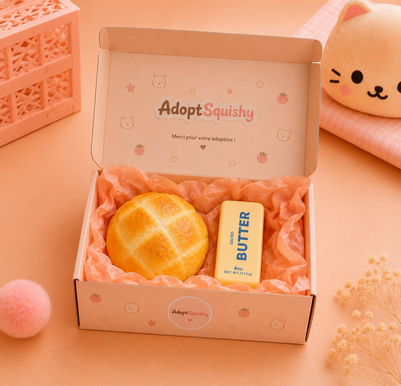 Box Découverte - Pain & Beurre Squishy Kawaii